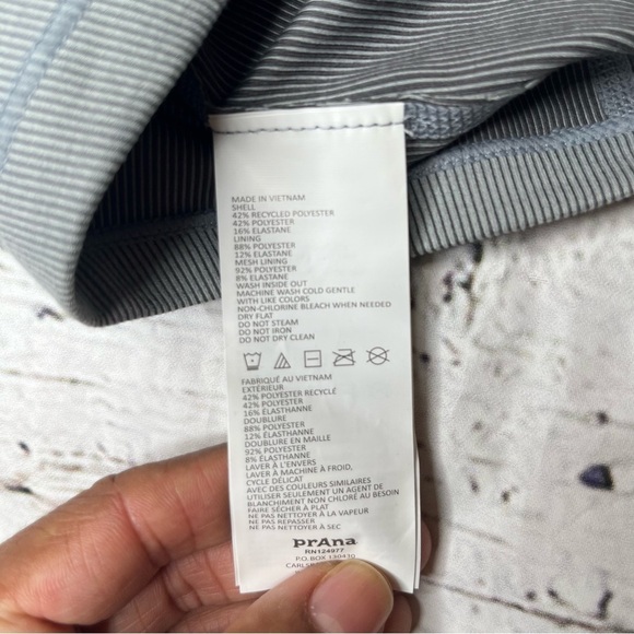 Prana Ribbed Becksa Tank Top Size S - Picture 7 of 10